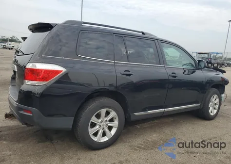 2012 Toyota Highlander Base из США, поврежденный, VIN 5TDBK3EH5CS124639